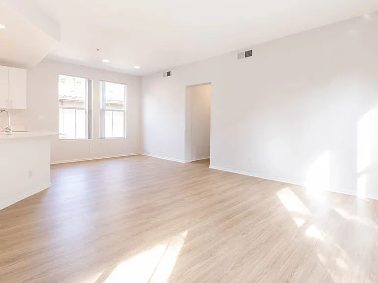 Living Room with Hard Surface Flooring