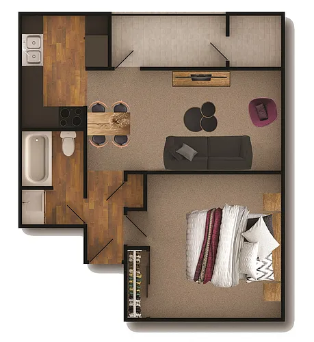 Floor plan Zion