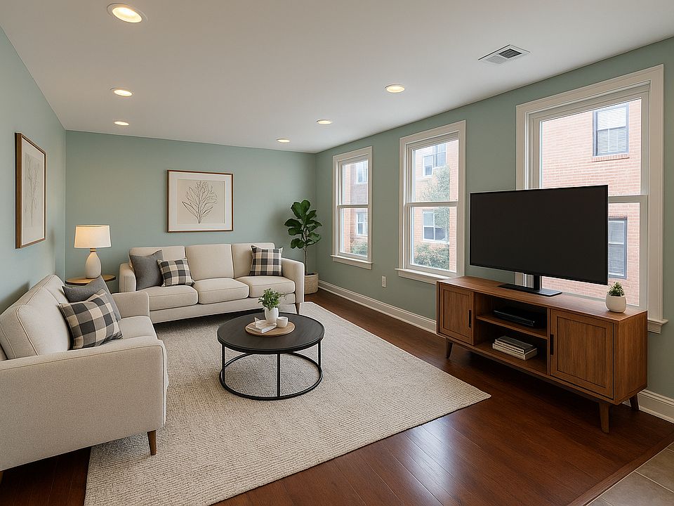 Staged Living Room