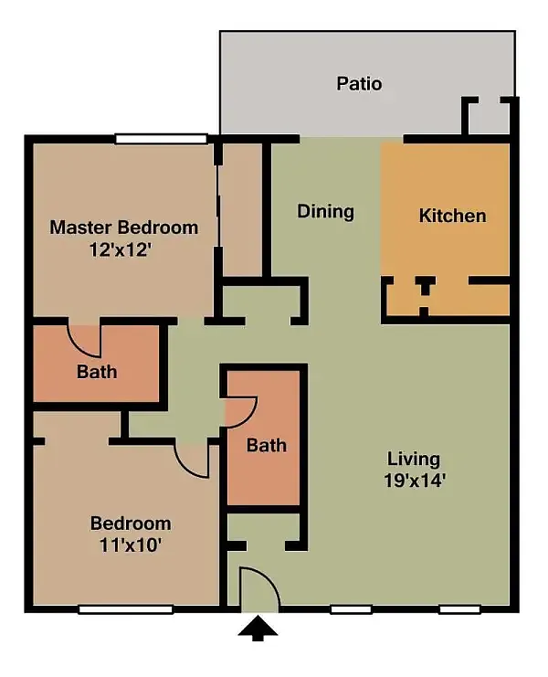 Floor plan B4 Blue Oak