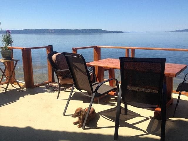 View of Puget Sound from upper deck