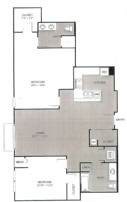 Floor plan B15