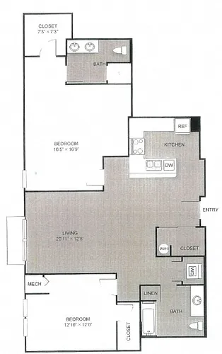 Floor plan B15