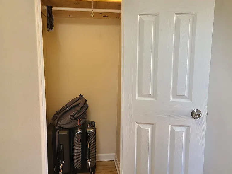 Downstairs bedroom #1 closet
