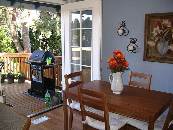 french doors to lg. deck