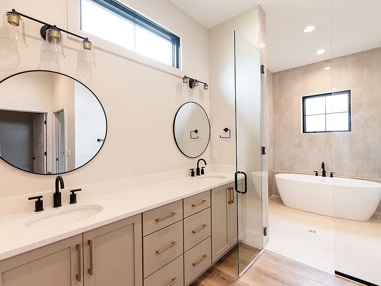 Master bathroom
