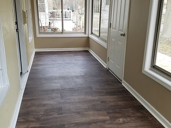 Enclosed front porch