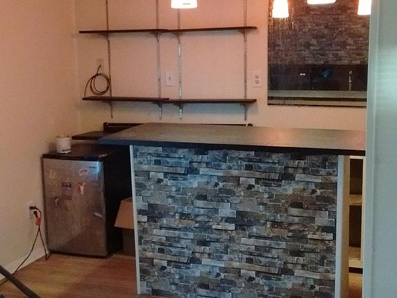 bar area with entertaining area