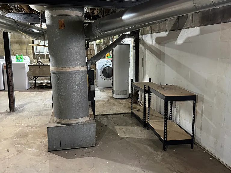 Basement with Storage Area