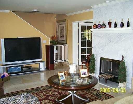 Double Sided Fireplace