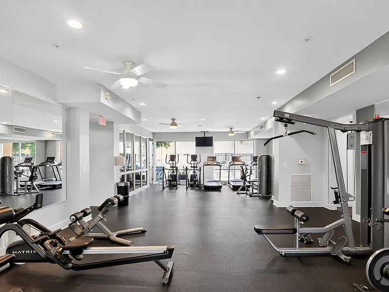 State-of-the-Art Fitness Center at Ralston Apartments in Downtown Indianapolis
