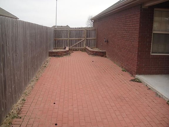 Brick patio