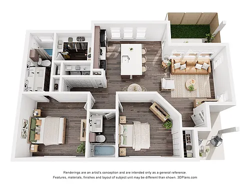 Floor plan B1