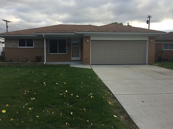 New concrete driveway