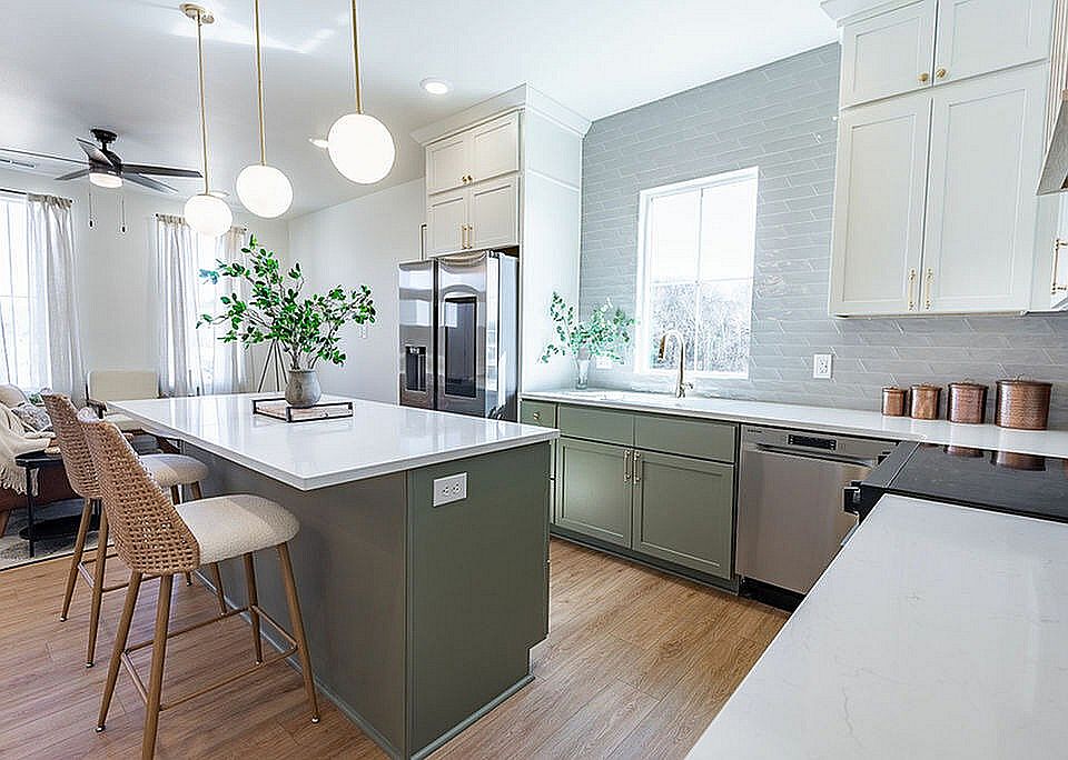 A1 Bennett Kitchen Living Room