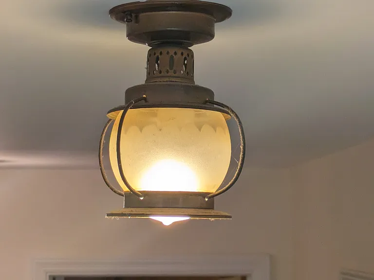 Hallway nautical lights