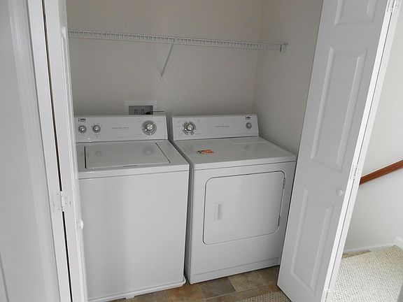 Laundry closet