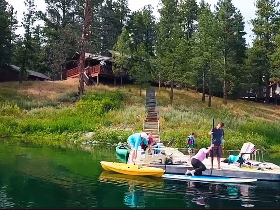 Family sized dock