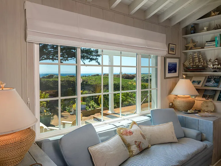 Ocean view from living room.