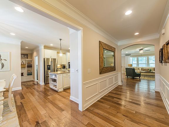 Welcome guests as they step inside of this stunning Tangerly Oak home - Model Representation