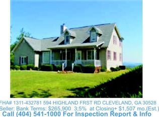594 Highland Forest Rd, Cleveland, GA 30528