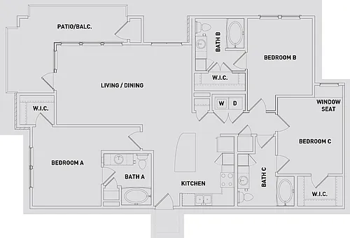 Floor plan C1