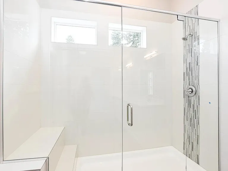 Spacious bath in master bedroom
