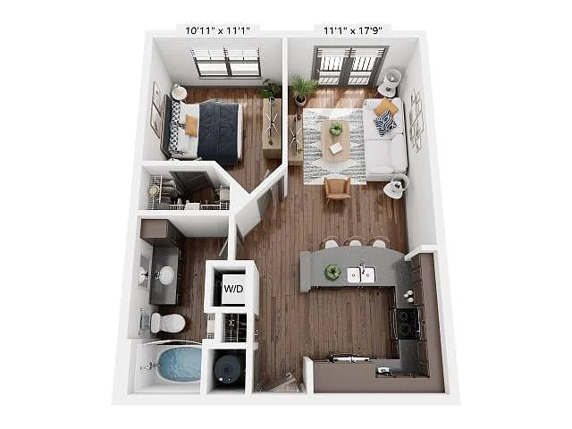 Floor plan A1