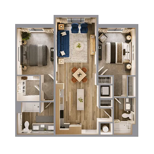 Floor plan B2