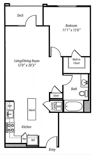 Floor plan A1-1-825