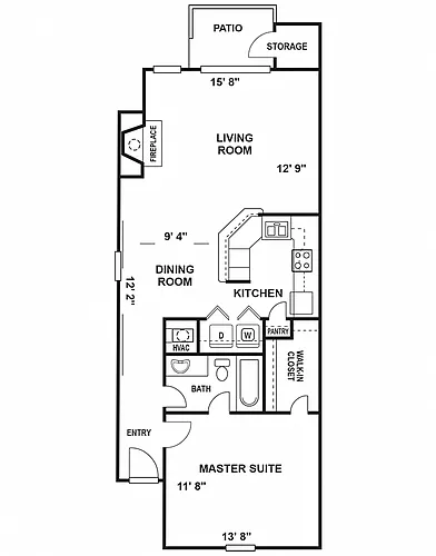 Floor plan The Clayton