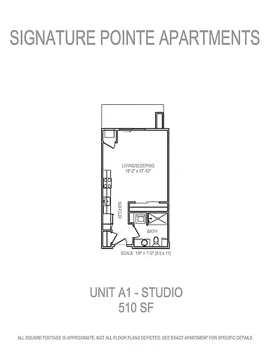 Floor plan Style A1 (Surface Parking)