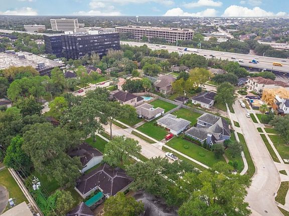 Prime location on tree lined street in Bellaire.