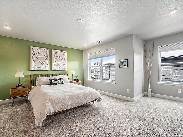 Master Bedroom on second level.