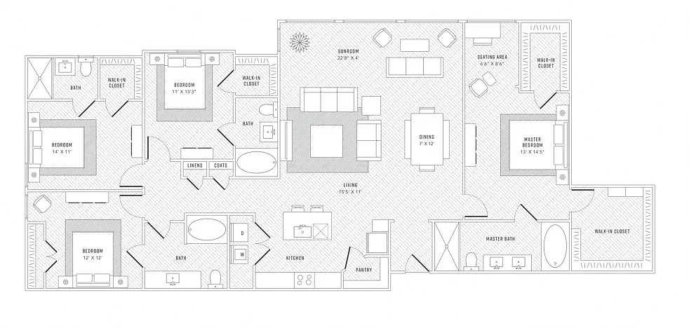 Floor plan D3
