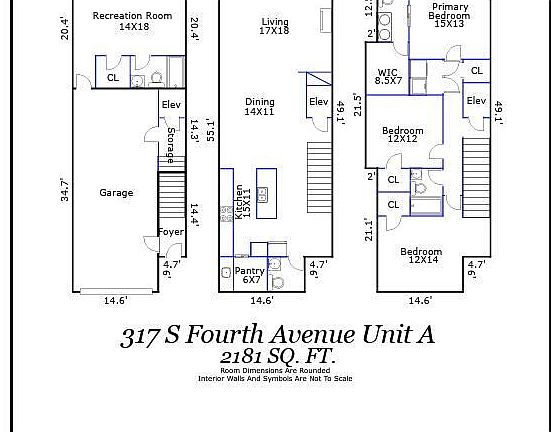 2nd image of 317 S Fourth Avenue #A