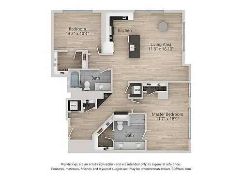 Floor plan B13T