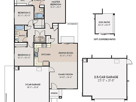 Leon AZ Floor Plan