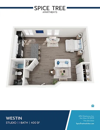Floor plan STUDIO