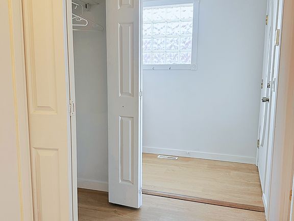 Front entrance. Closet. Master Bedroom on the right.