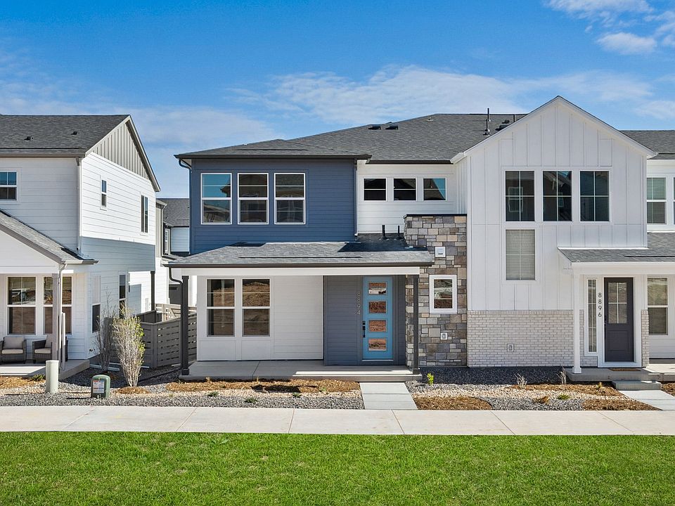 8894 Yellowcress Street Duet Collection by Trumark Homes at Sterling Ranch Plan 2