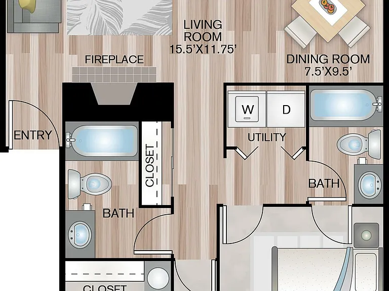 958 square feet 958 square feet