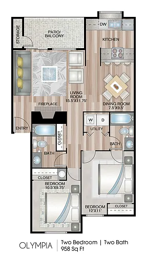Floor plan Olympia