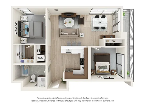Floor plan B1-1