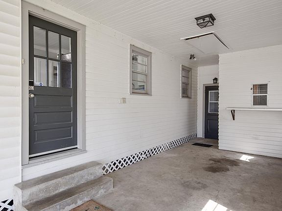 Carport and Front Door