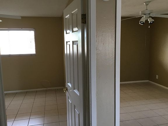 Entrance into both bedrooms