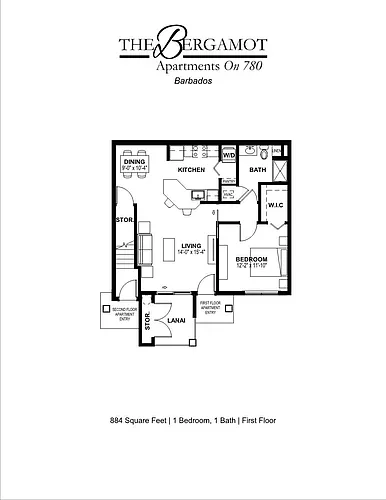 Floor plan Barbados