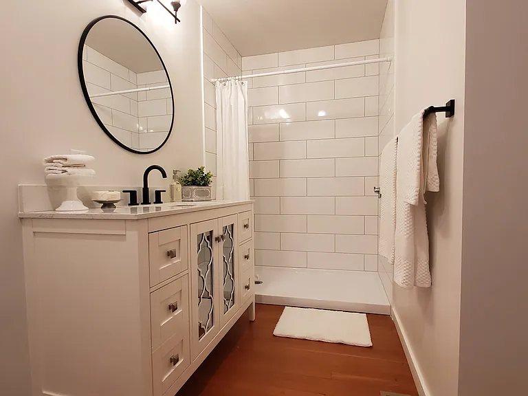 Large Tile Shower