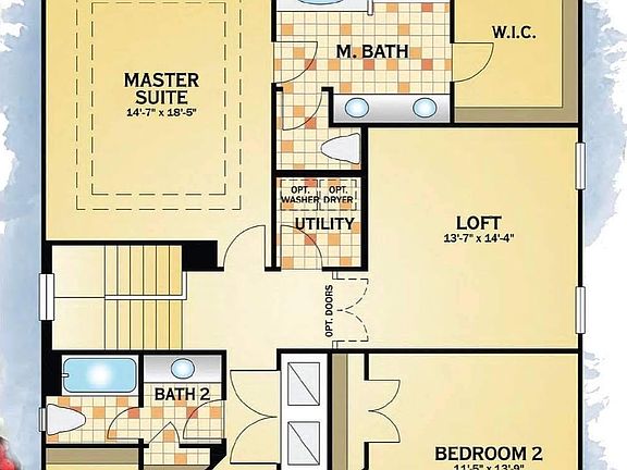 second floor layout