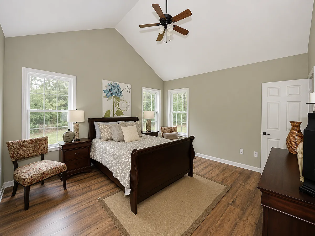 large, primary bedroom suite. - 1896 Ham Dr